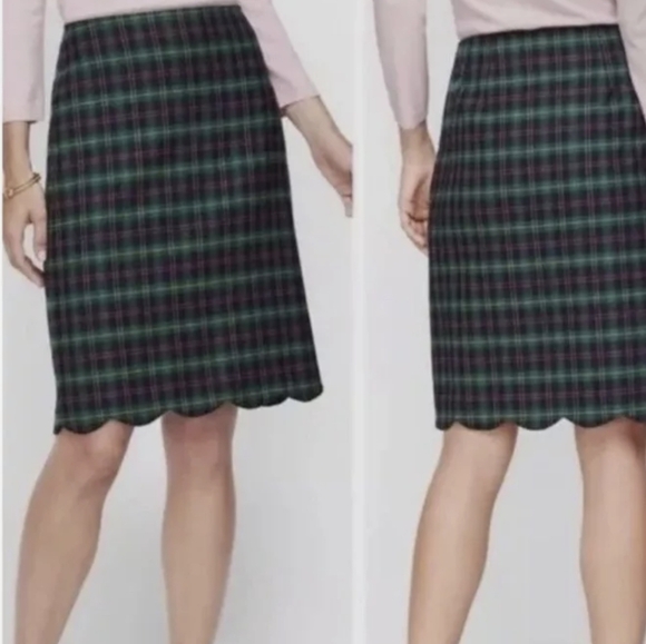 Talbots Wool Blend Highland Tartan Skirt Sz.6 NWT - Picture 2 of 7